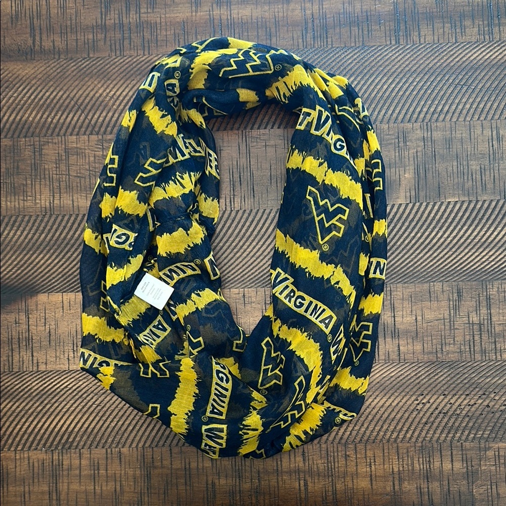 West Virginia Infinity Scarf